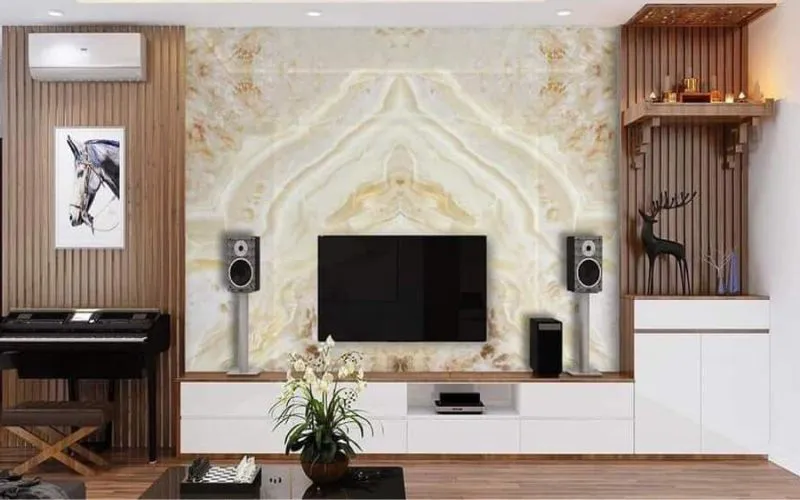 Tranh đá tự nhiên Marble: Nét tinh tế cho không gian sống