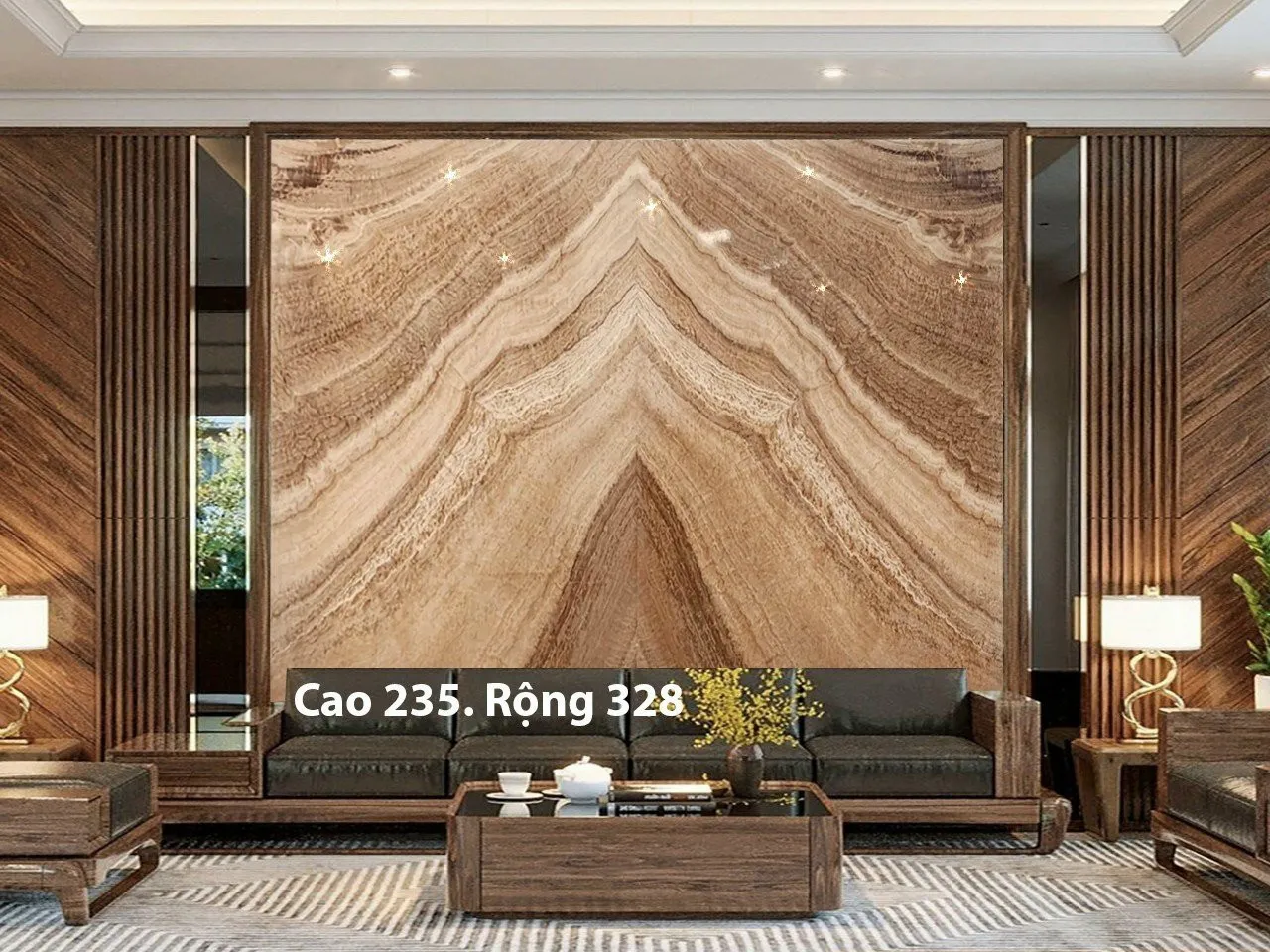 Tranh đá tự nhiên onyx