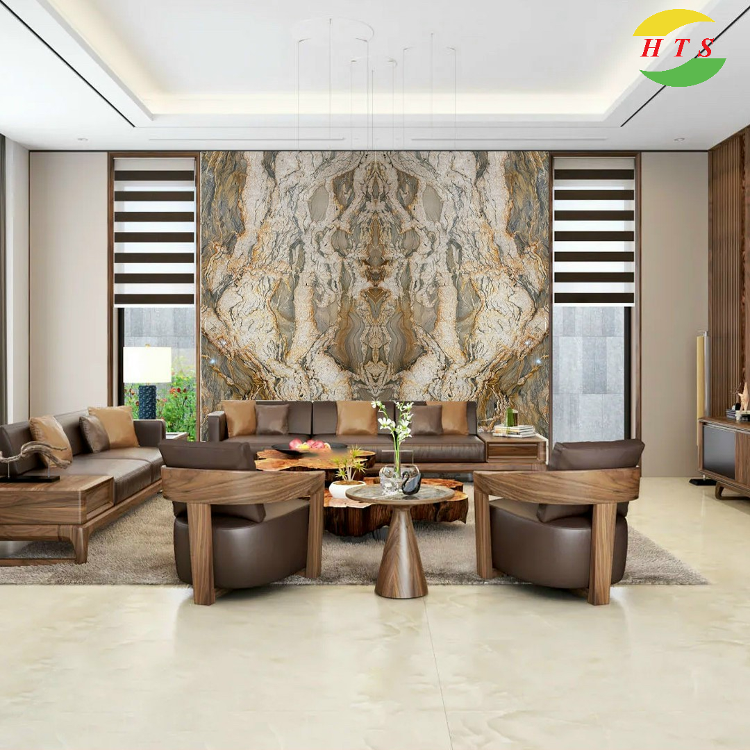 tranh đá đối xứng granite
