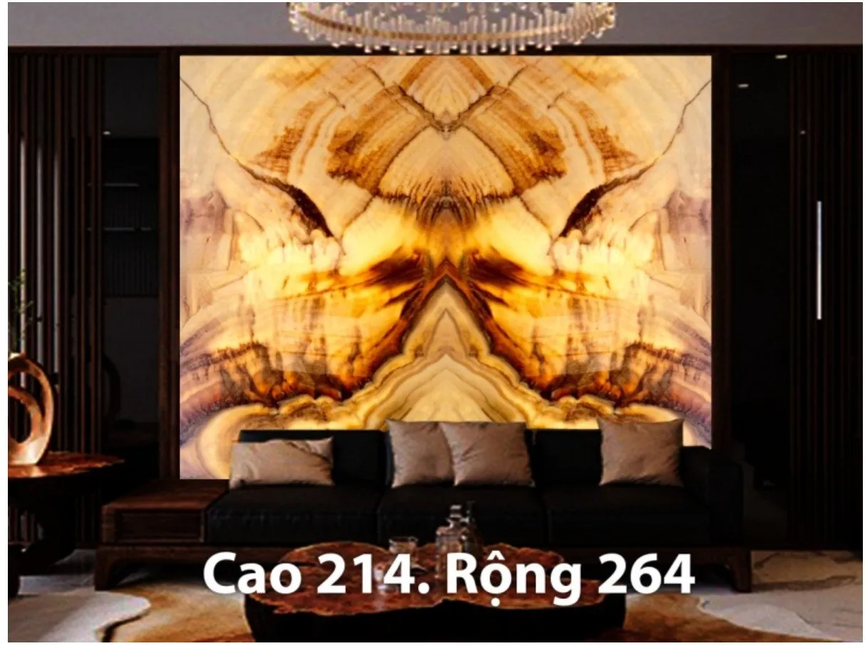 Tranh đá xuyên sáng: Mở ra cánh cửa sáng tạo cho không gian sống