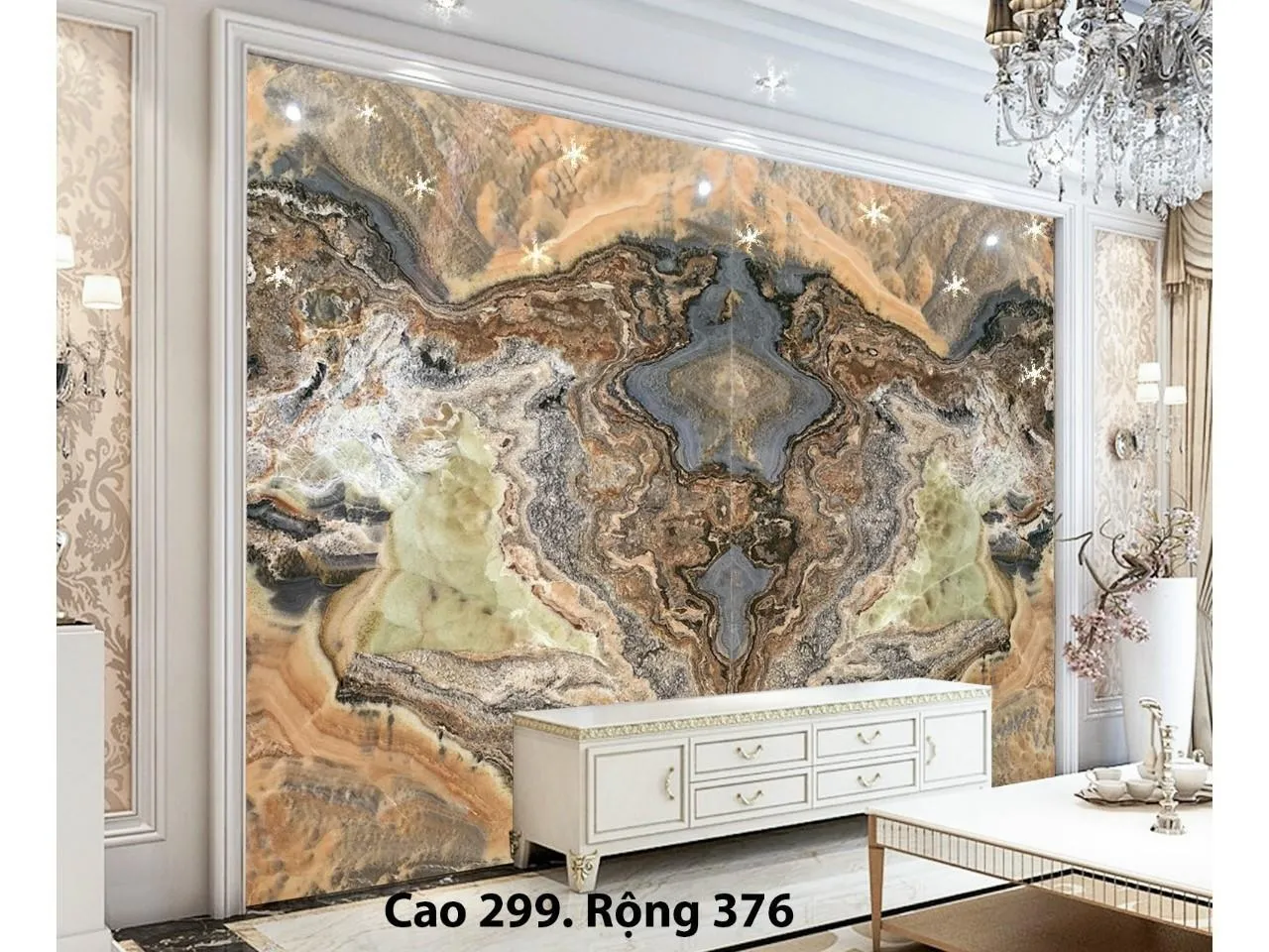 Đá thạch anh ốp tường
