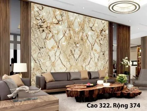 Tranh Đá Đối Xứng Thạch Anh Xuyên Sáng Ốp Tường Màu Trắng CN 01