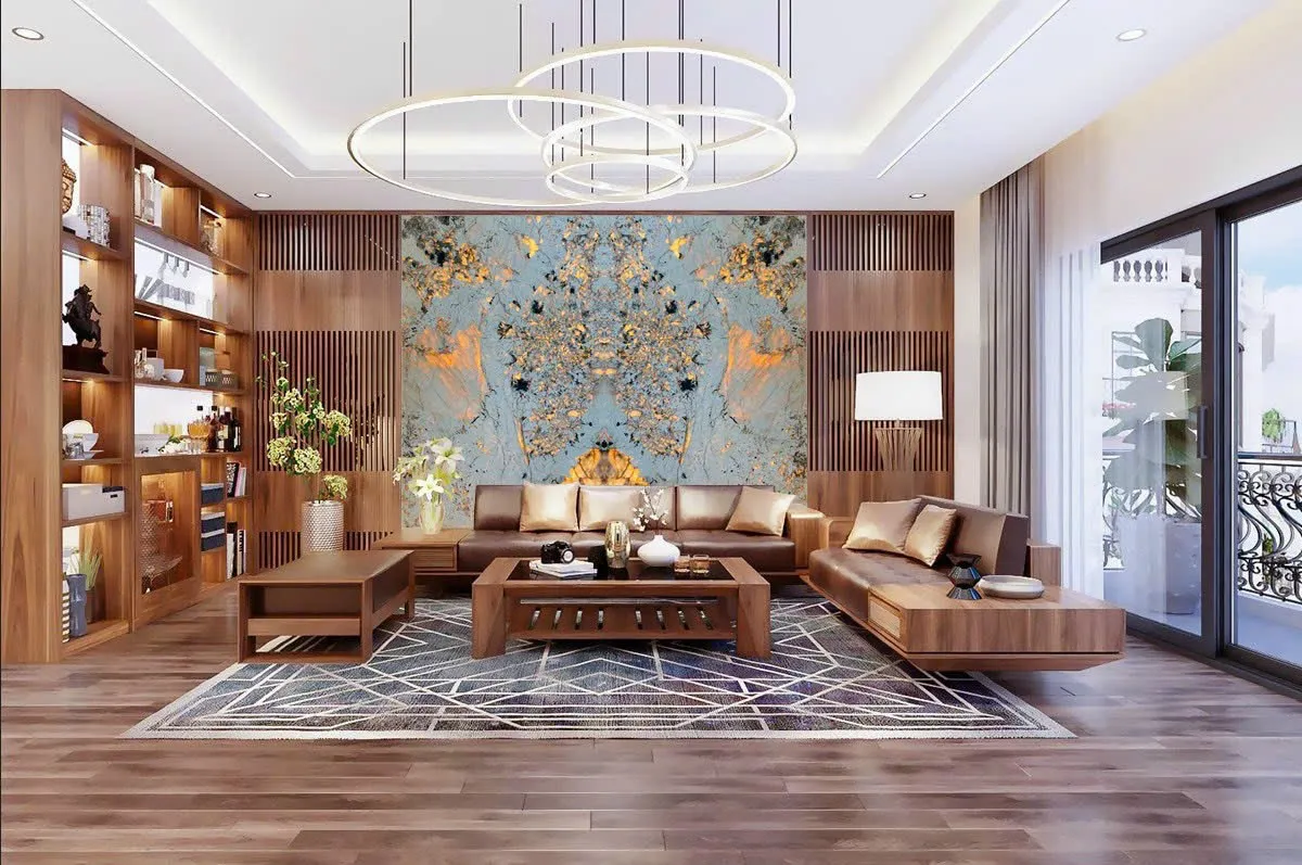 Tranh vân đá thạch anh có độ cứng cao