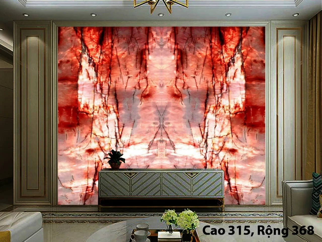 Đá Xuyên Sáng Onyx Màu Đỏ Hợp Với Mệnh Hỏa
