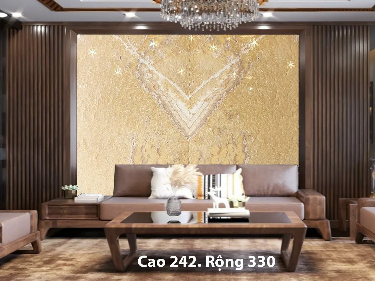 tranh đá xuyên sáng onyx
