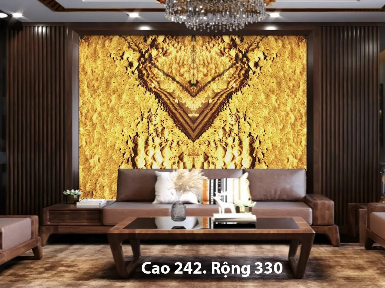 tranh đá xuyên sáng onyx