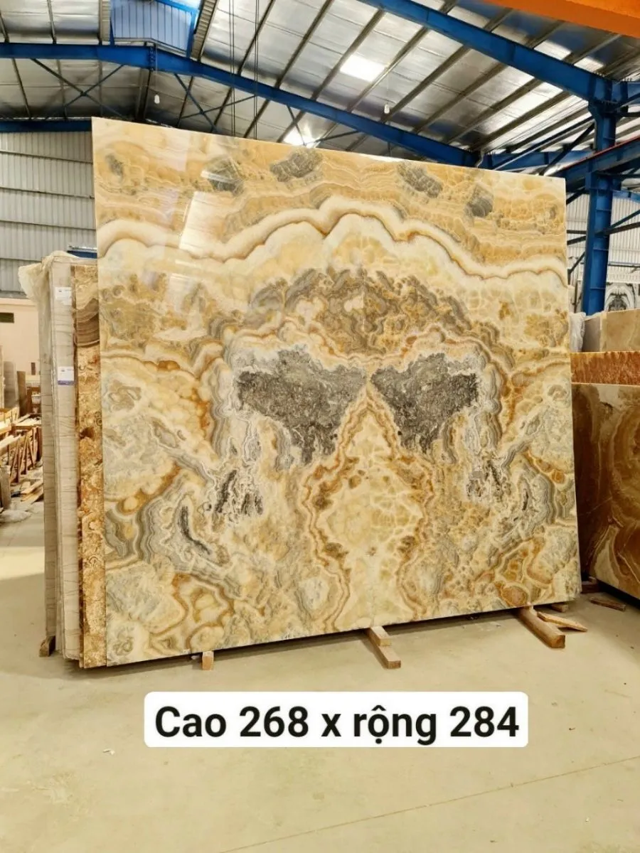 tranh đá xuyên sáng onyx