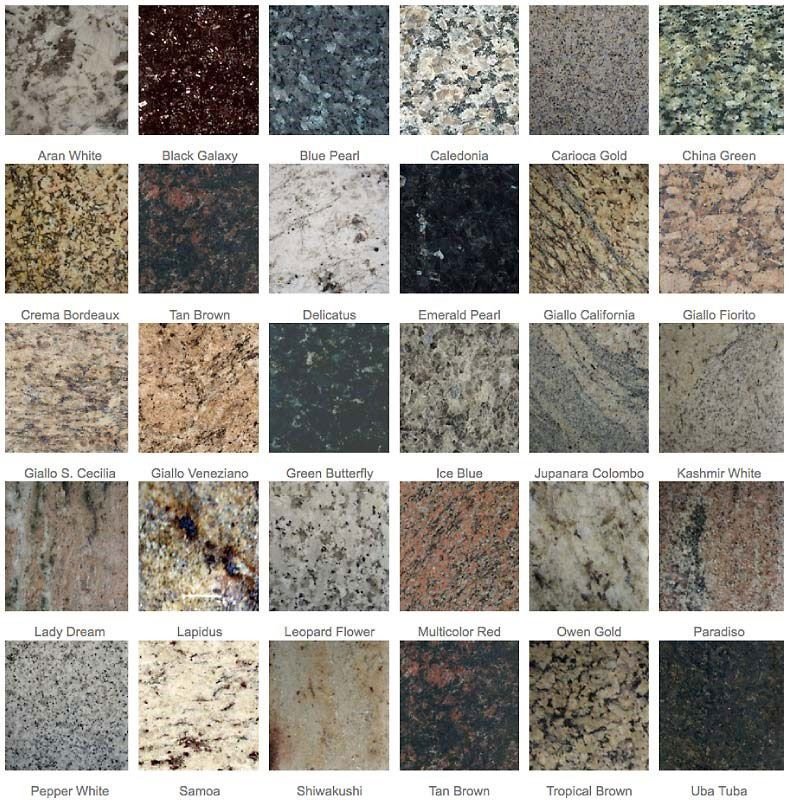 đá granite ốp bếp