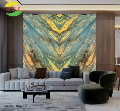 Tranh Đá Xuyên Sáng Màu Xanh – Tuyệt Tác Độc Và Lạ 