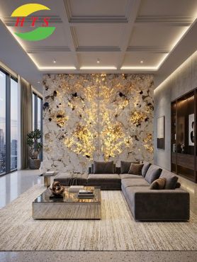 Tranh đá thạch anh xuyên sáng đẹp