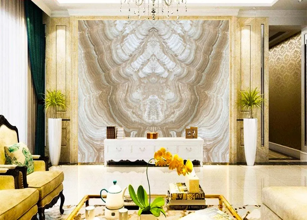 Tranh đá xuyên sáng onyx màu trắng