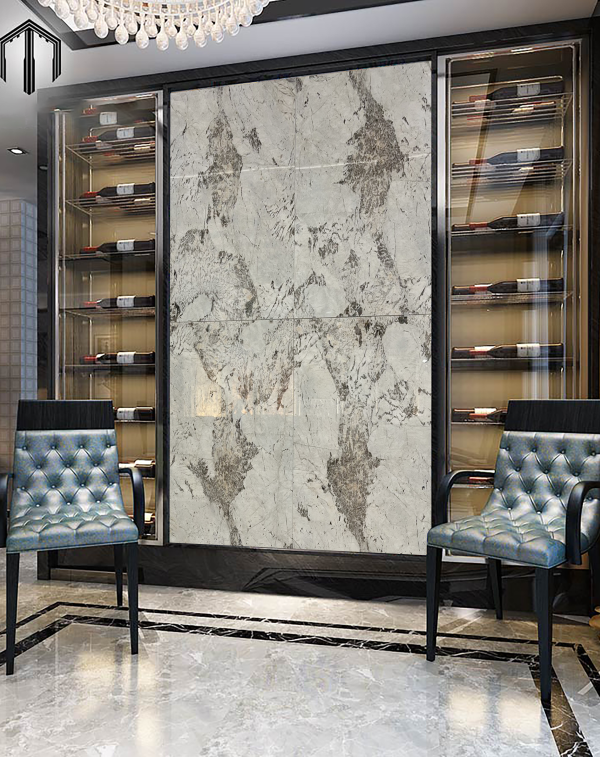 tranh đá đối vân sang trọng