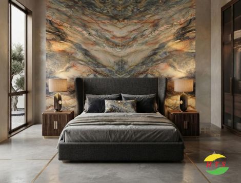 Tranh Đá Đối Xứng Granite HD-01