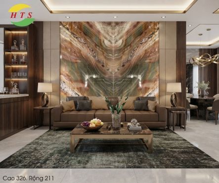Tranh Đá Thạch Anh Đối Xứng HTS - PH42