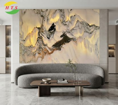 Tranh đá sơn thủy xuyên sáng TDST26
