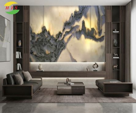 Tranh Đá Sơn Thuỷ Xuyên Sáng HTS-AP 320 