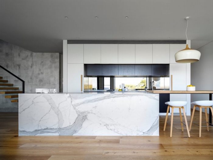 tranh đá Marble ốp bếp