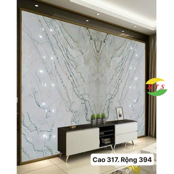 Tranh Đá Marble Ứng Dụng Trong Không Gian Phòng Khách Sang Trọng
