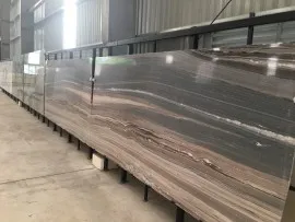 Tranh Đá Đối Xứng Marble Màu Đen 