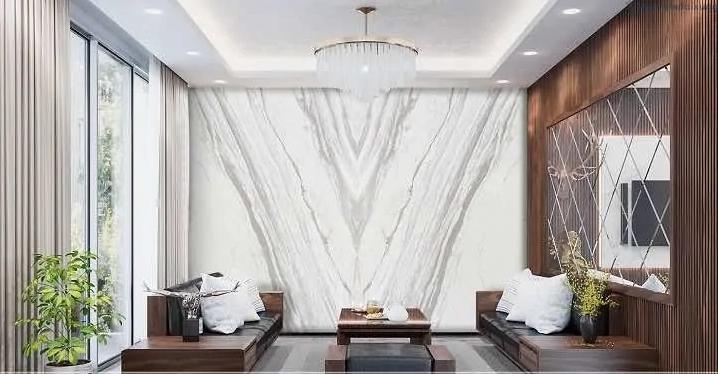 Đá marble màu trắng