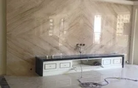Tranh Đá Đối Xứng Marble Vân Gỗ 