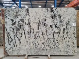 Tranh Đá Granite Trắng vân Đen