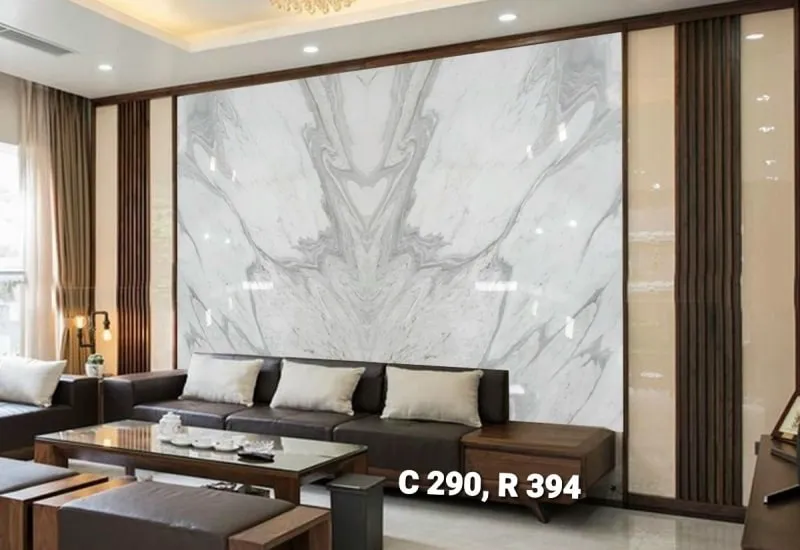Thiết Kế Nội Thất Chung Cư Sang Trọng Với Đá Tự Nhiên Marle