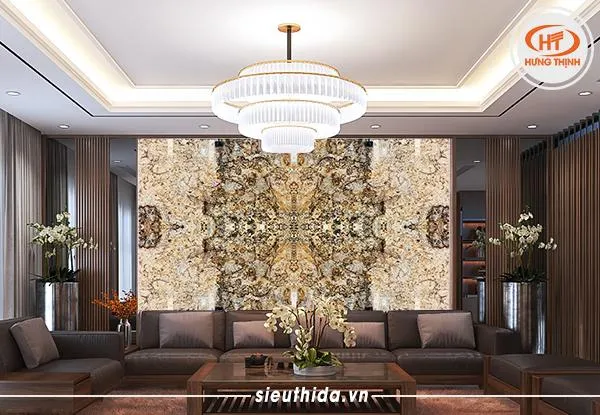 Sử dụng tranh đá tự nhiên Granite để trang trí nội thất sang trọng và đẳng cấp