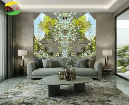 Tranh đá thạch anh xuyên sáng HT01