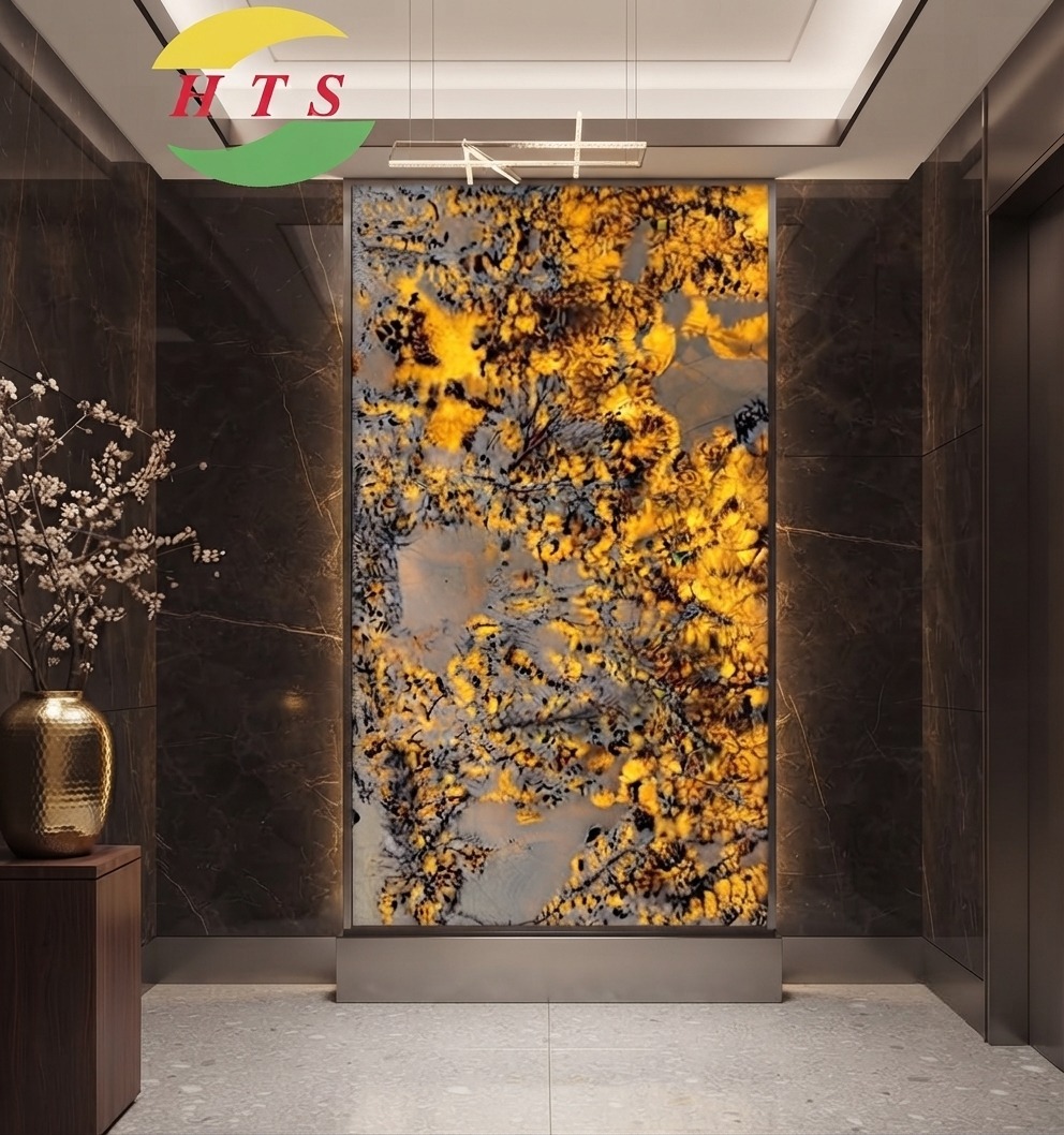 Tranh đá thạch anh xuyên sáng TDXS-HTS15