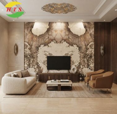 Tranh đá xuyên sáng Thạch Anh tự nhiên Màu TrắngTDXS07