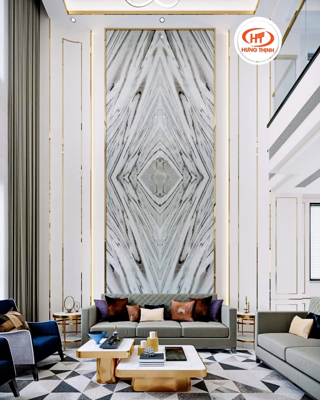 đá granite phòng khách