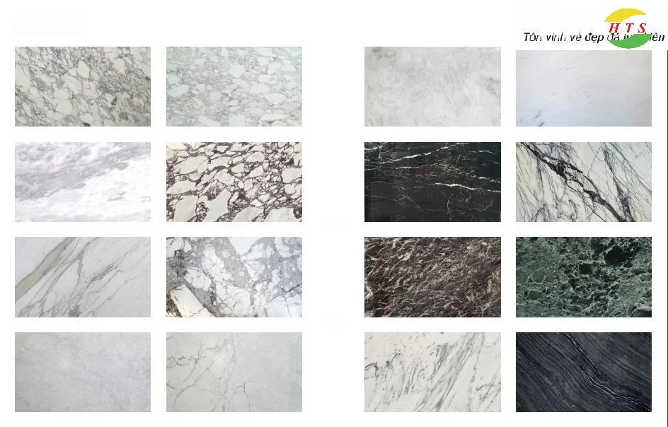 các loại vân đá marble