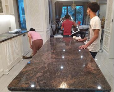 Đá Granite ốp bếp