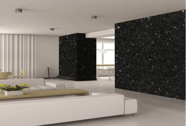 Đá granite đen ốp tường