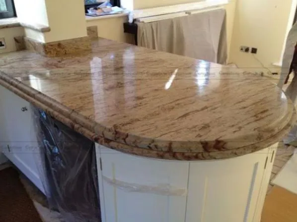 Đá granite ốp bàn bếp: Giải pháp sang trọng và bền bỉ