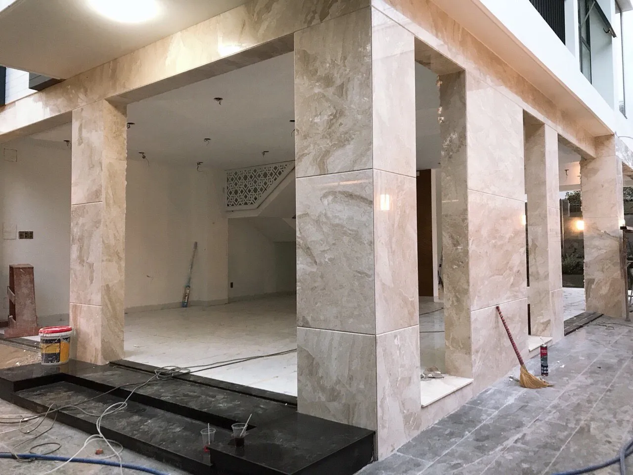 Đá Marble Ốp Lát Mặt Tiền