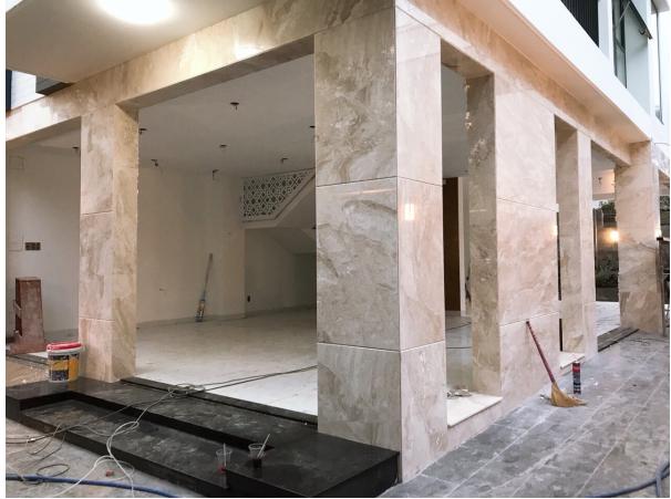 Đá marble ốp mặt tiền