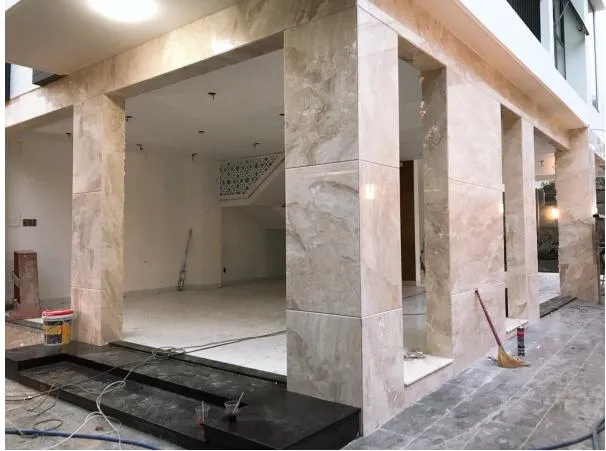 Đá Marble ốp mặt tiền