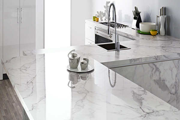 Tranh đá marble ốp bàn bếp