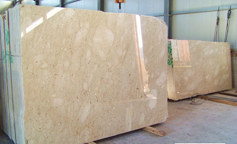 Tranh đá Marble màu vàng kem