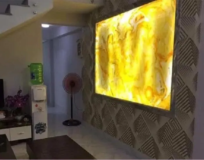 Đá xuyên sáng onyx nhân tạo