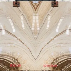 Đá Onyx xuyên Sáng Màu Kem 
