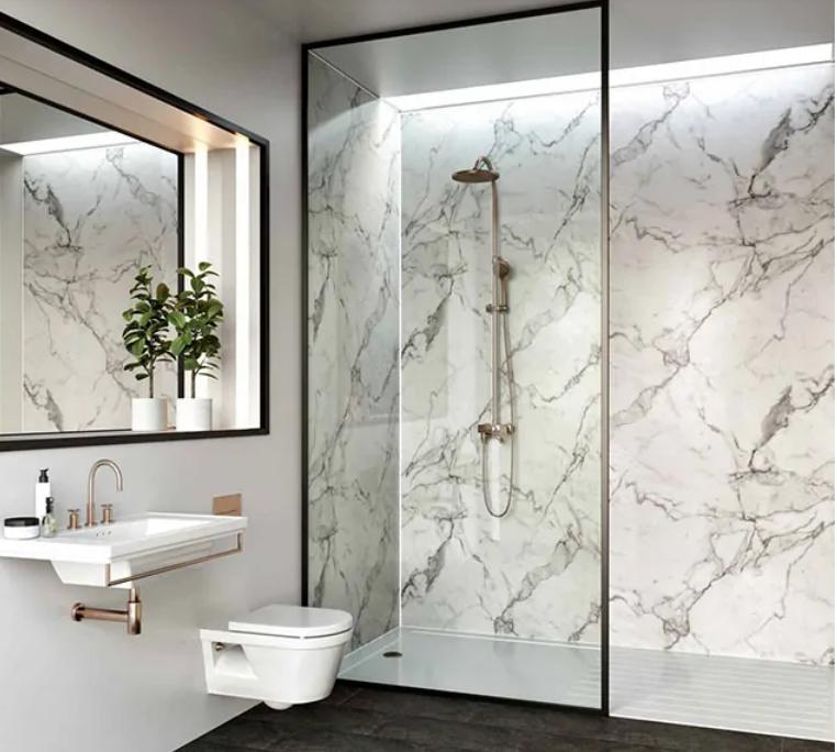 Đá Marble ốp nhà vệ sinh