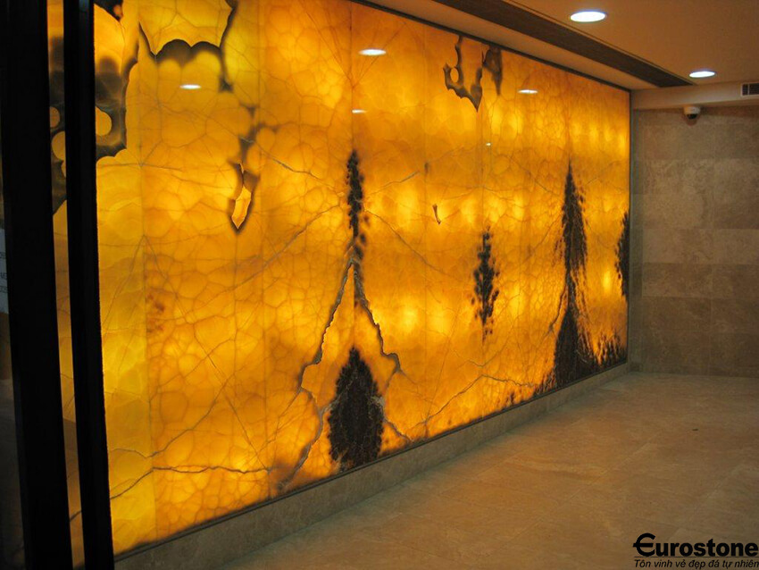 tranh đá xuyên sáng hành lang – cầu thang – thông tầng