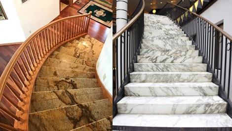 Đá Ốp Cầu Thang – Giải Pháp Hoàn Thiện Không Gian Sang Trọng 