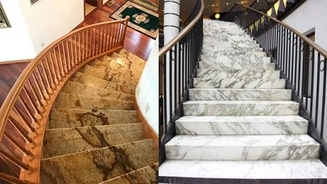 Đá Ốp Cầu Thang – Giải Pháp Hoàn Thiện Không Gian Sang Trọng 