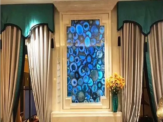 Tranh đá xuyên sáng tự nhiên Agate