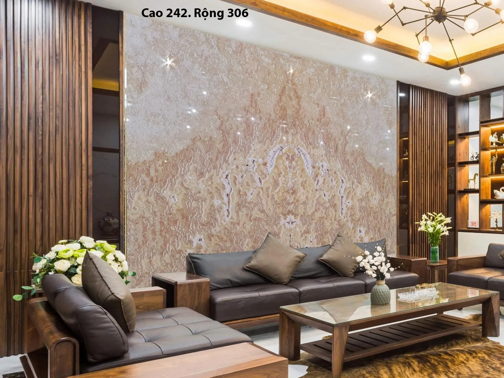 Tranh đá xuyên sáng tô điểm thêm cho không gian tươi mới,đẳng cấp