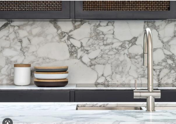 tranh đá Marble ốp bếp